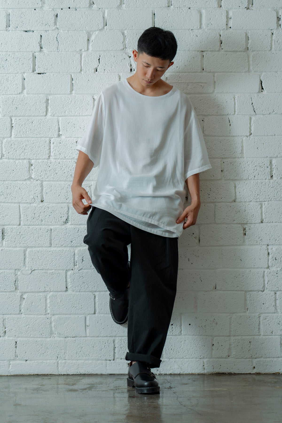 The Layer Top - White