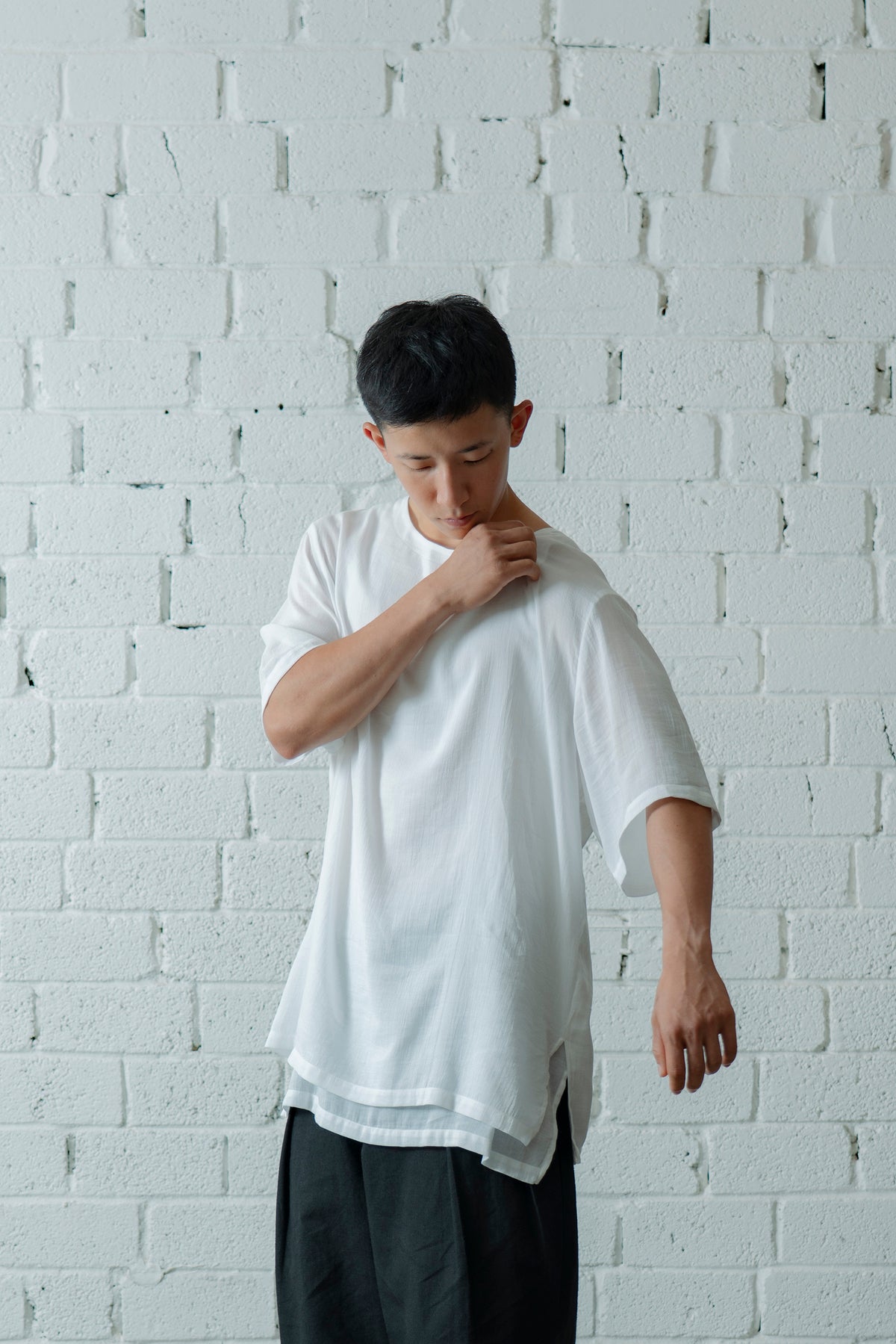The Layer Top - White
