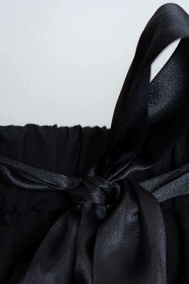 The Ribbon Skirt - Black