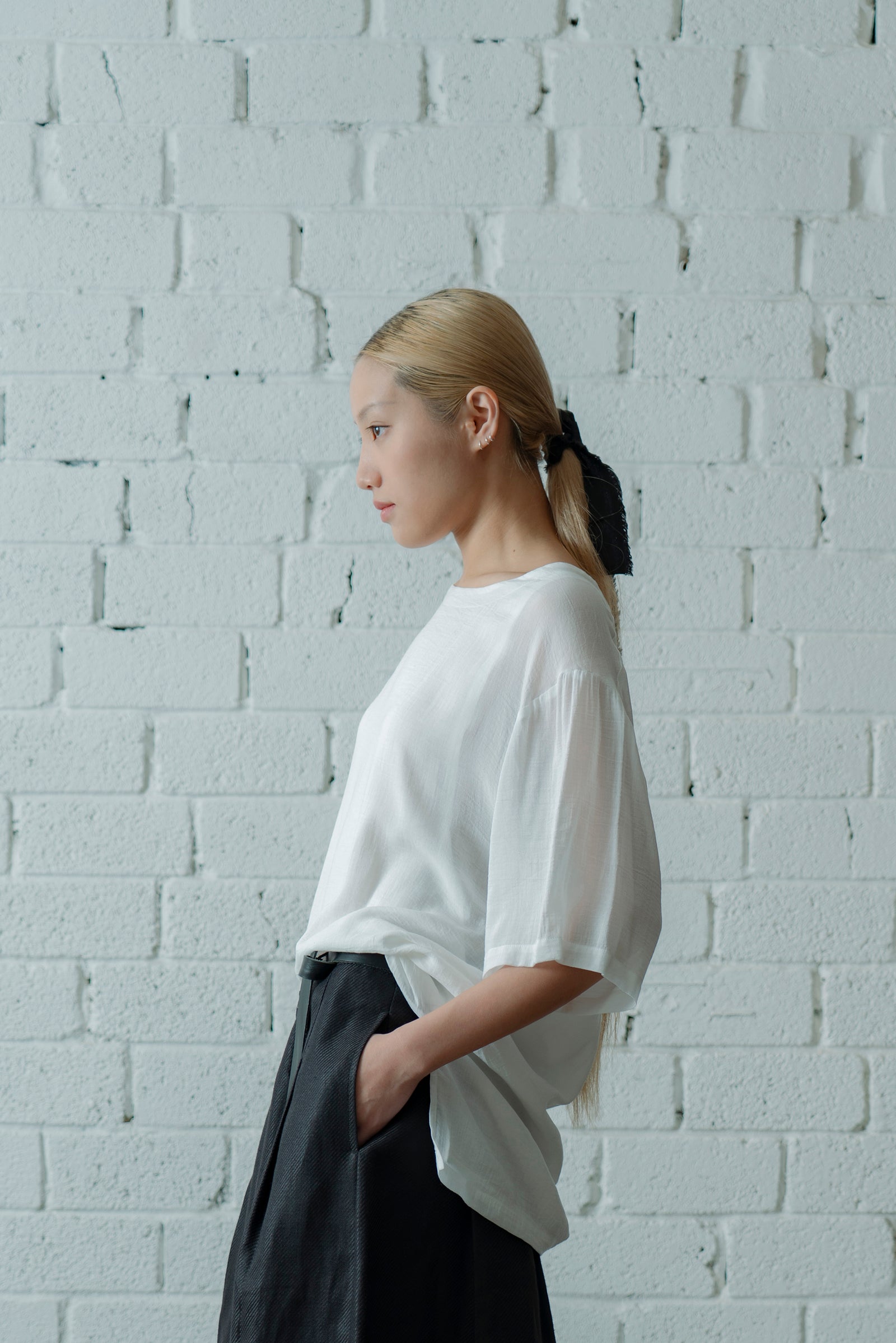 The Layer Top - White