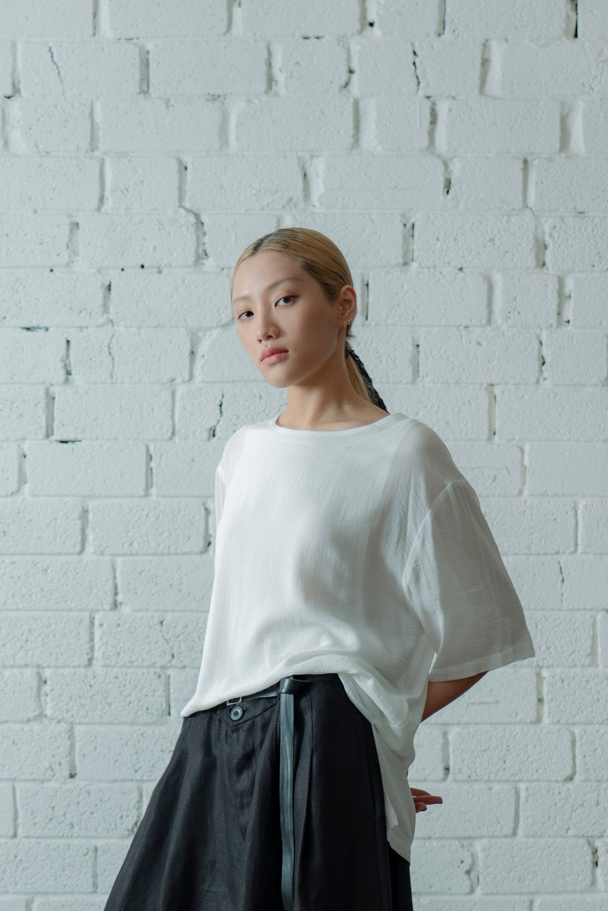 The Layer Top - White