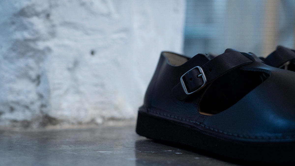 Leather Mary Jane Flats