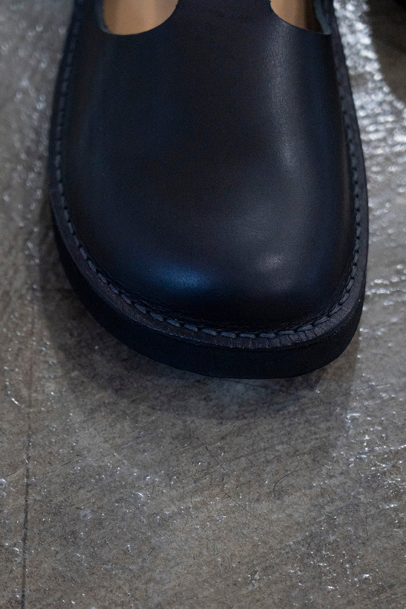 Leather Mary Jane Flats