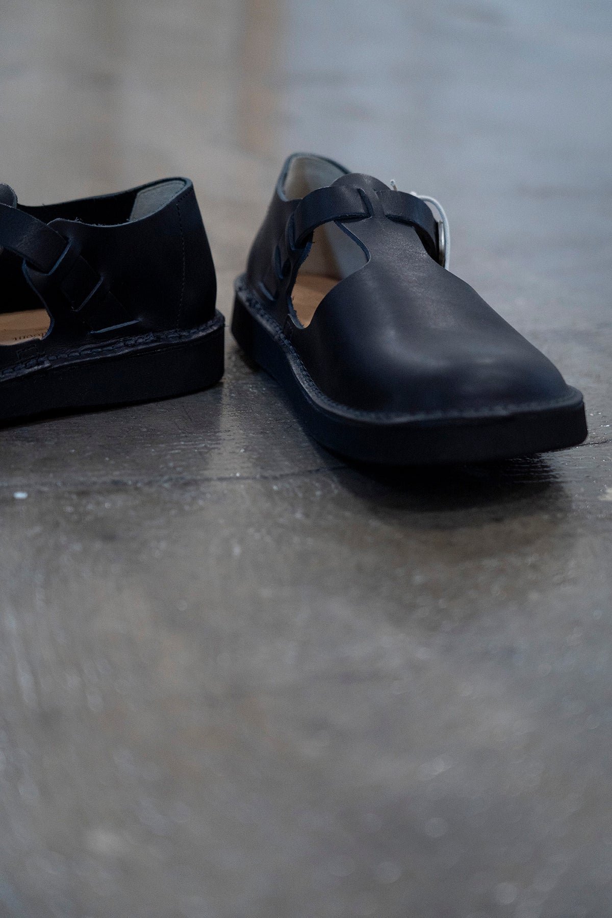 Leather Mary Jane Flats