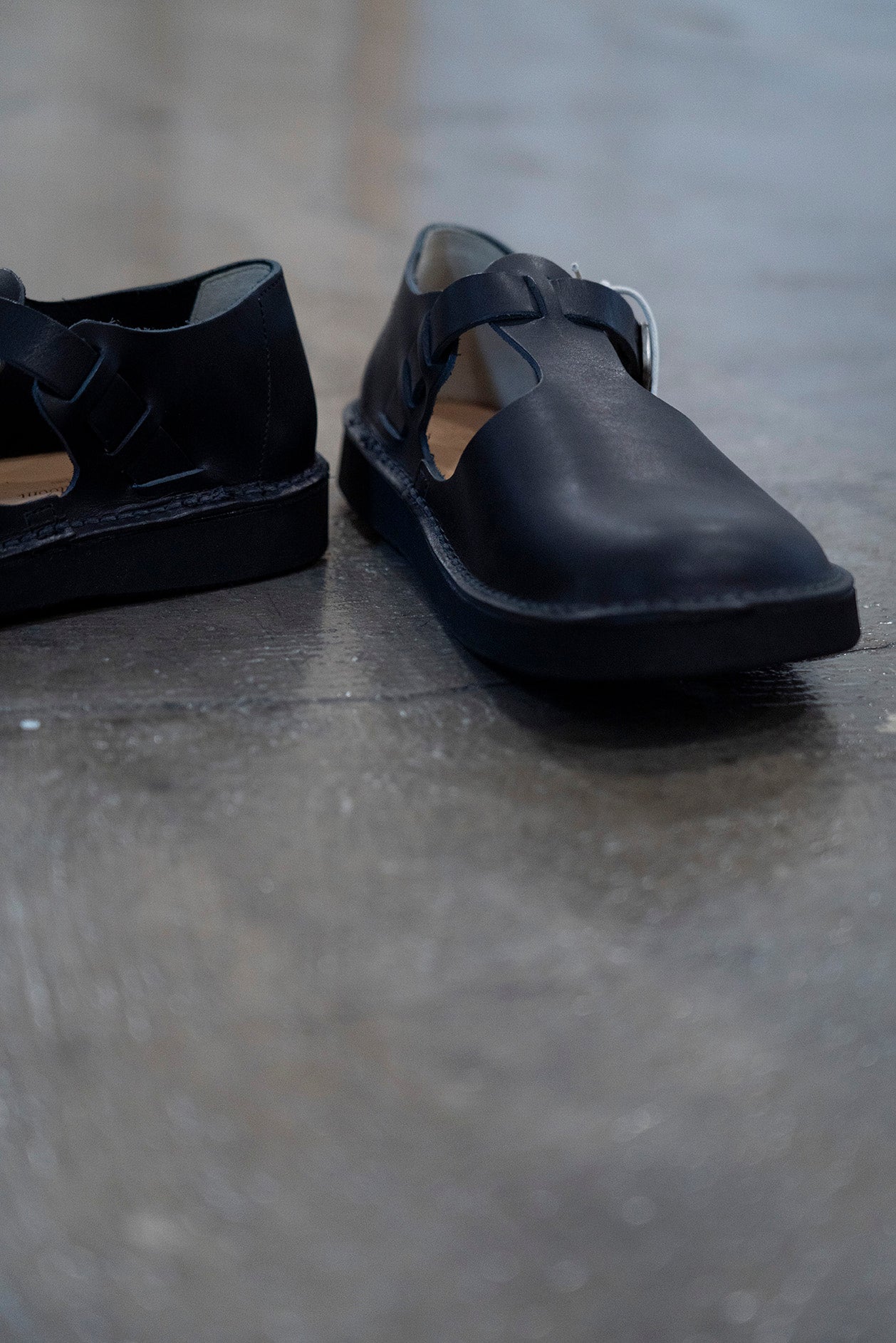 Leather Mary Jane Flats