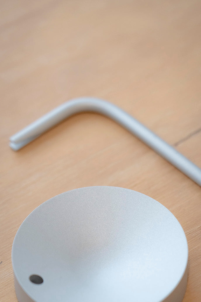 OBJT incense holder - Matte Silver