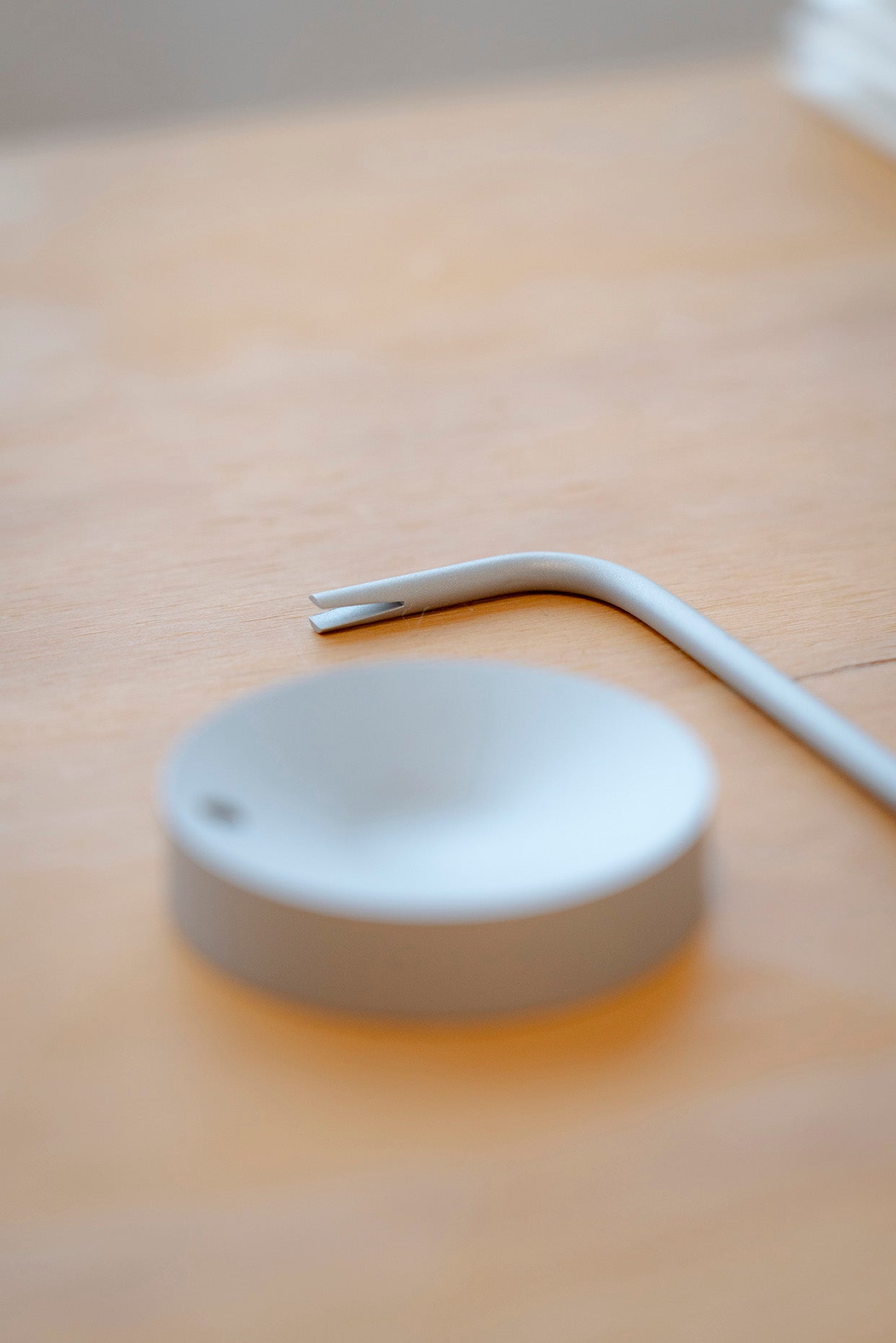 OBJT incense holder - Matte Silver