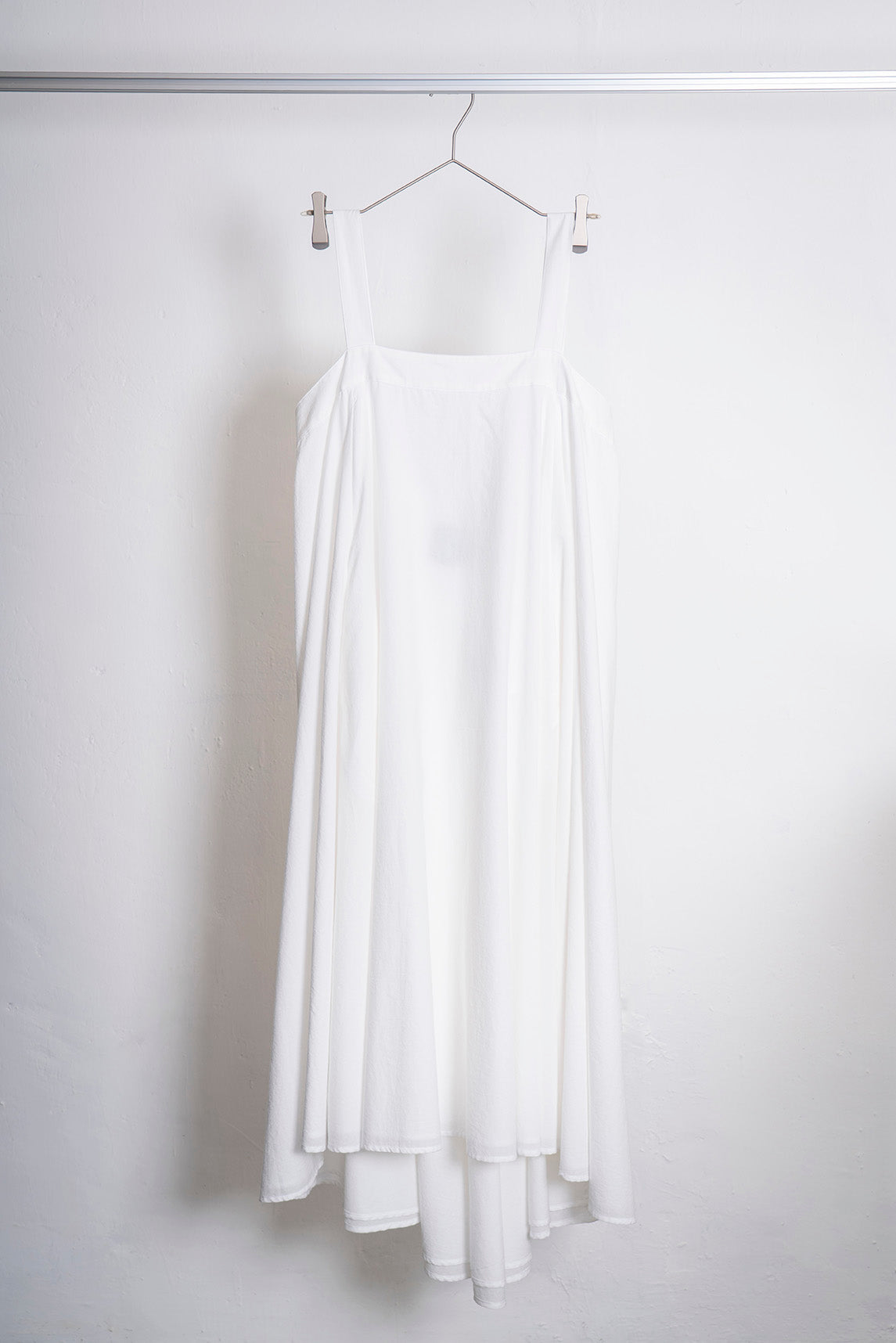 The Suspender Dress - White
