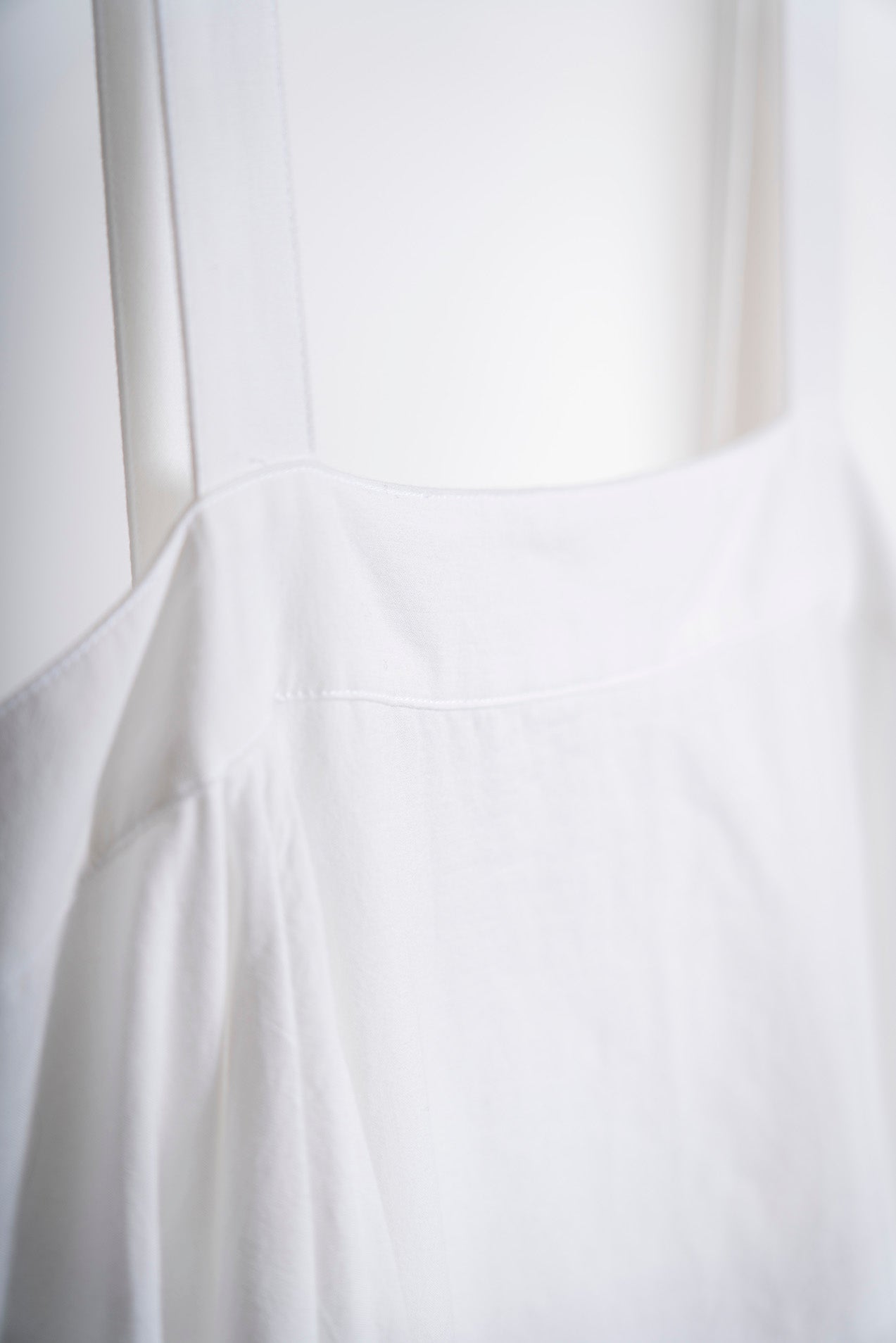 The Suspender Dress - White
