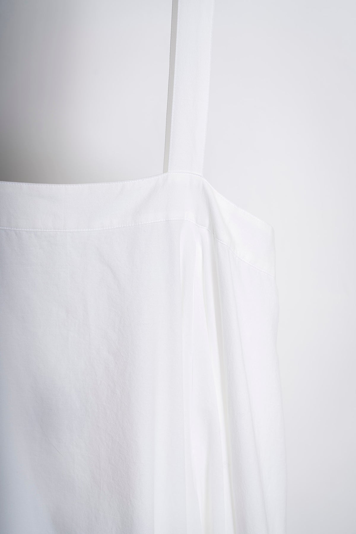 The Suspender Dress - White