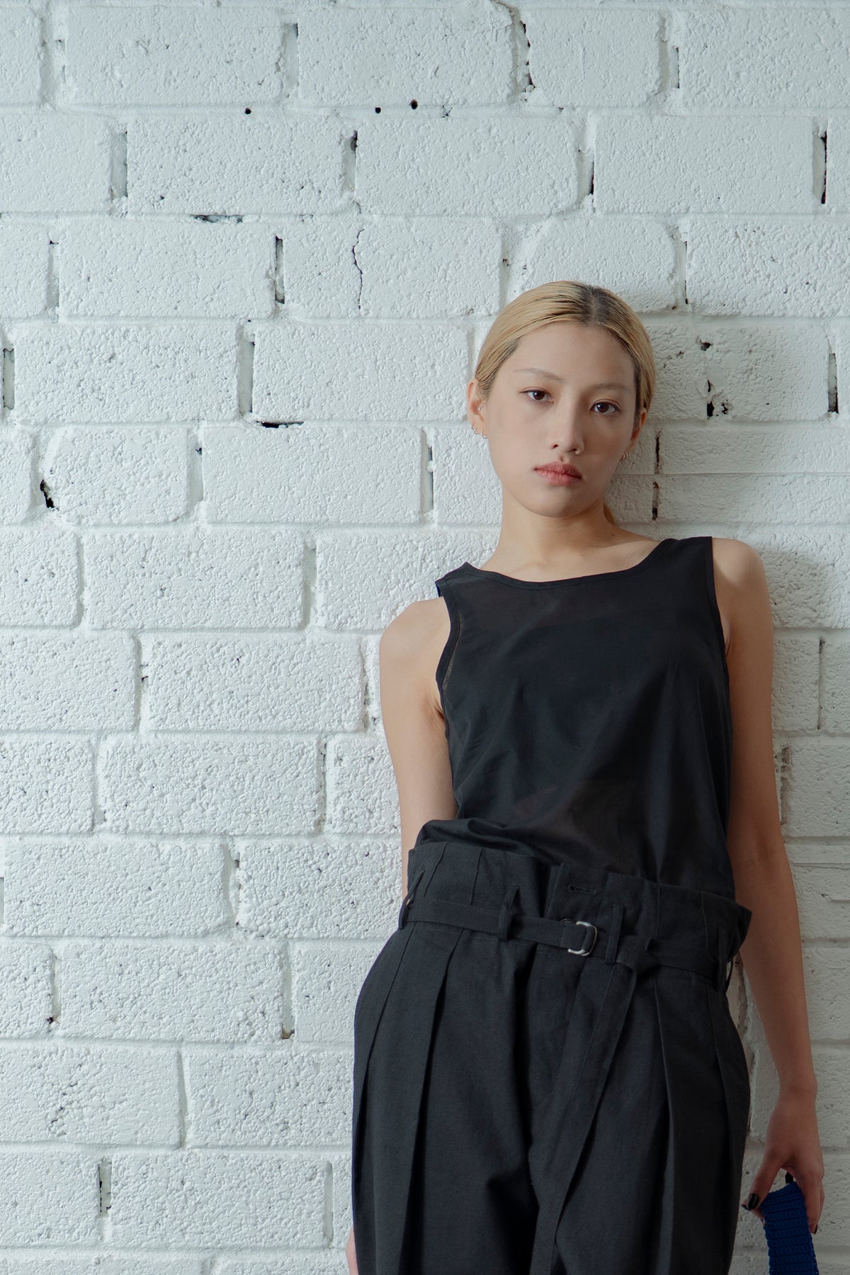 The Belted Hollywood Trousers - Black