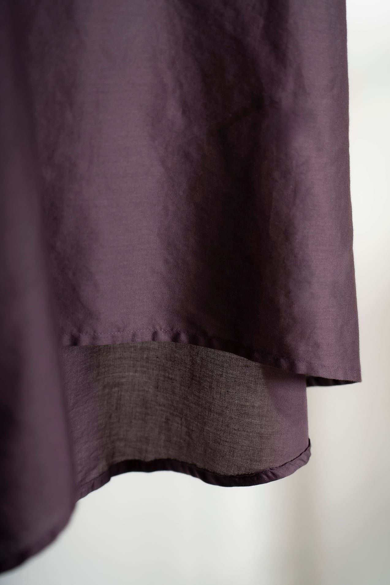 The Satin Top - Raisin