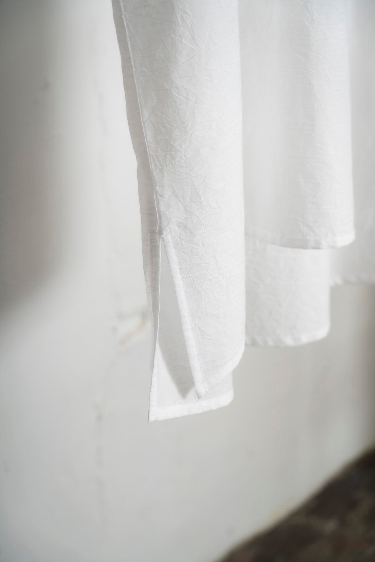 The Woven Henley - Off White