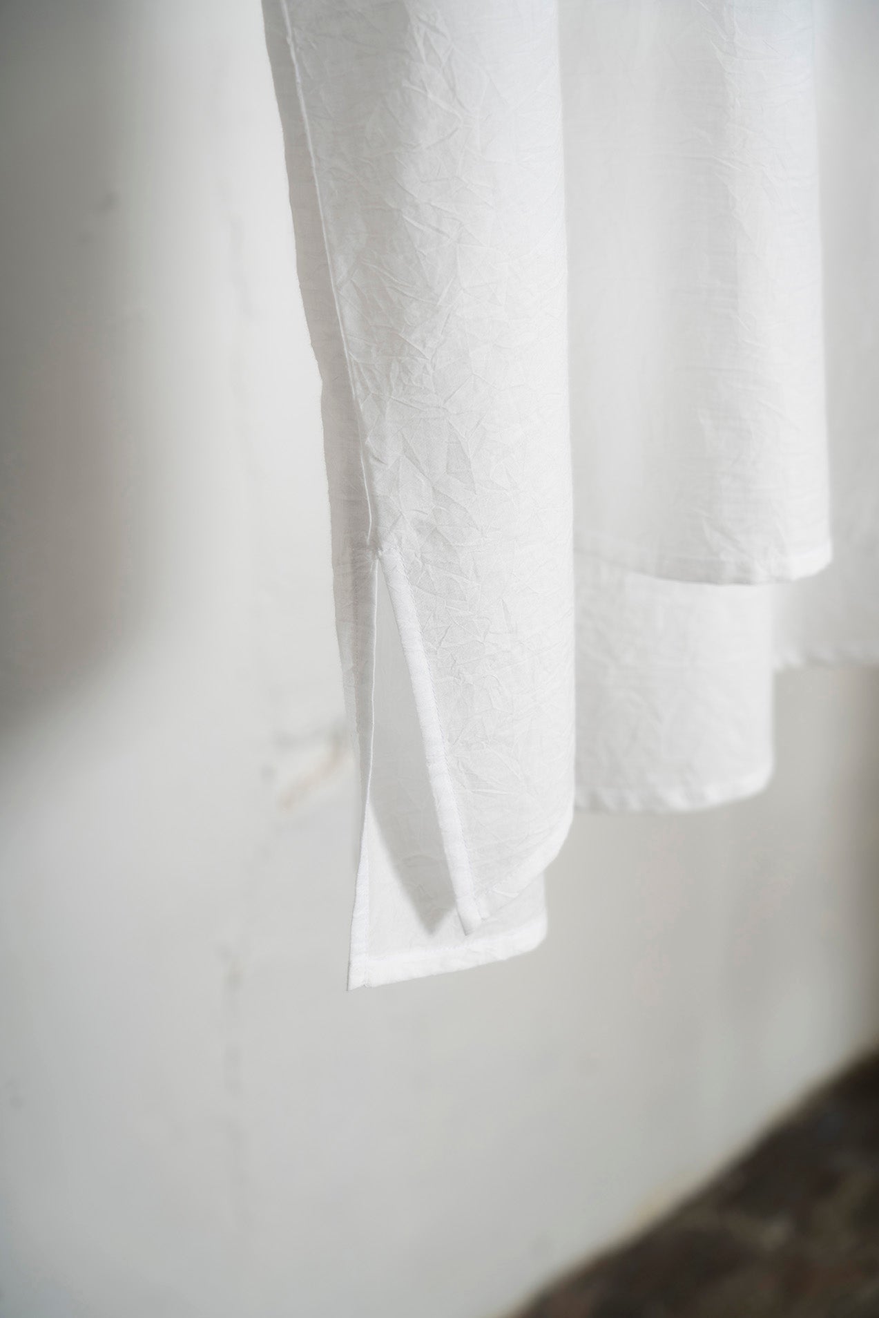 The Woven Henley - Off White