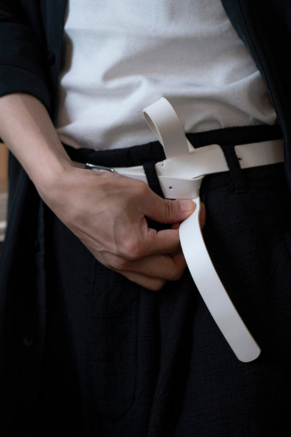 The Drip Belt - White