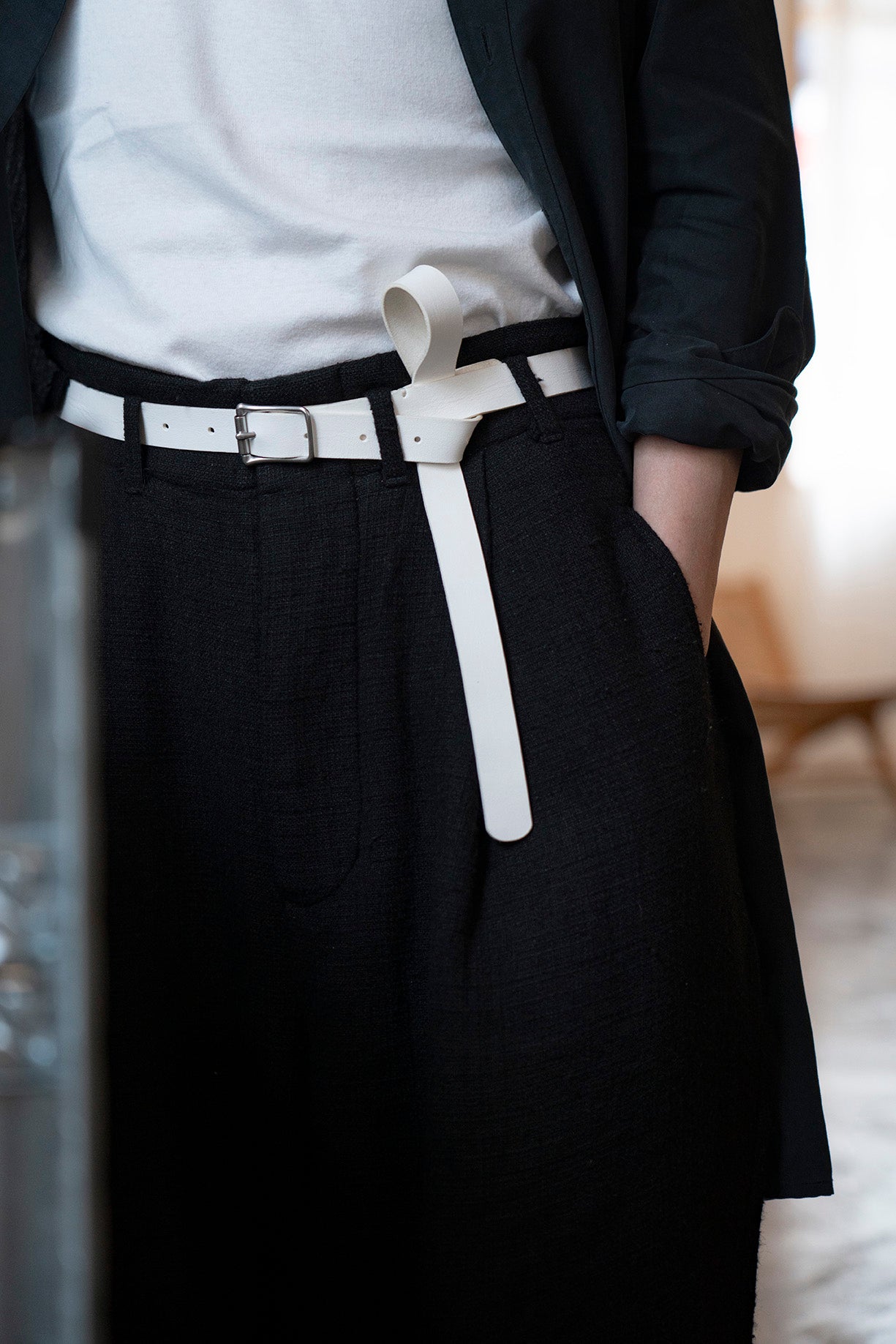 The Drip Belt - White