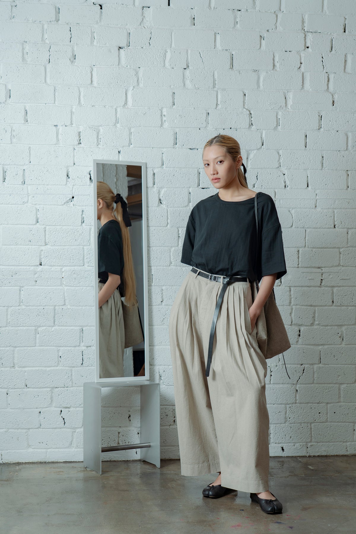 The Pleaty Trousers - Linen