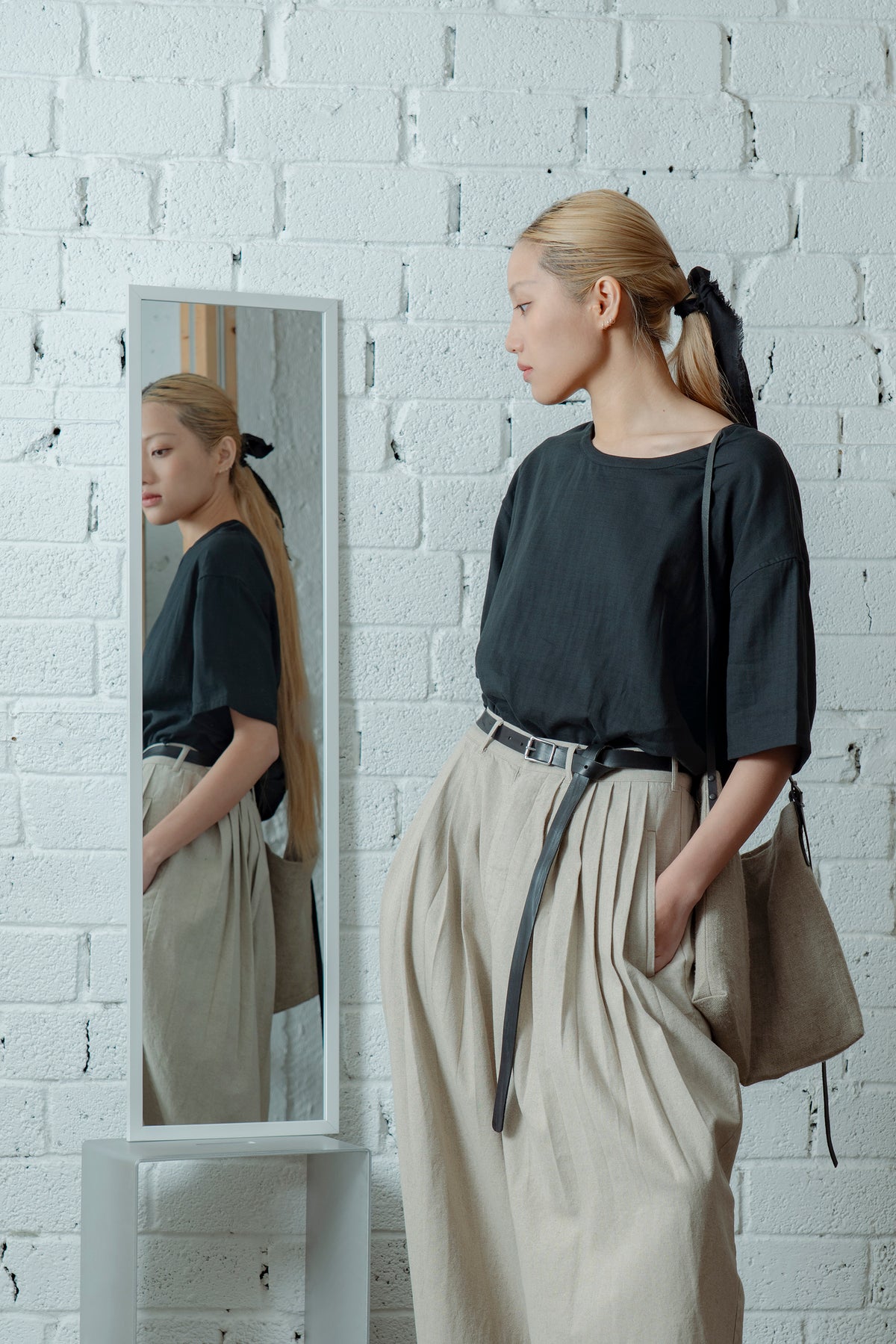 The Pleaty Trousers - Linen