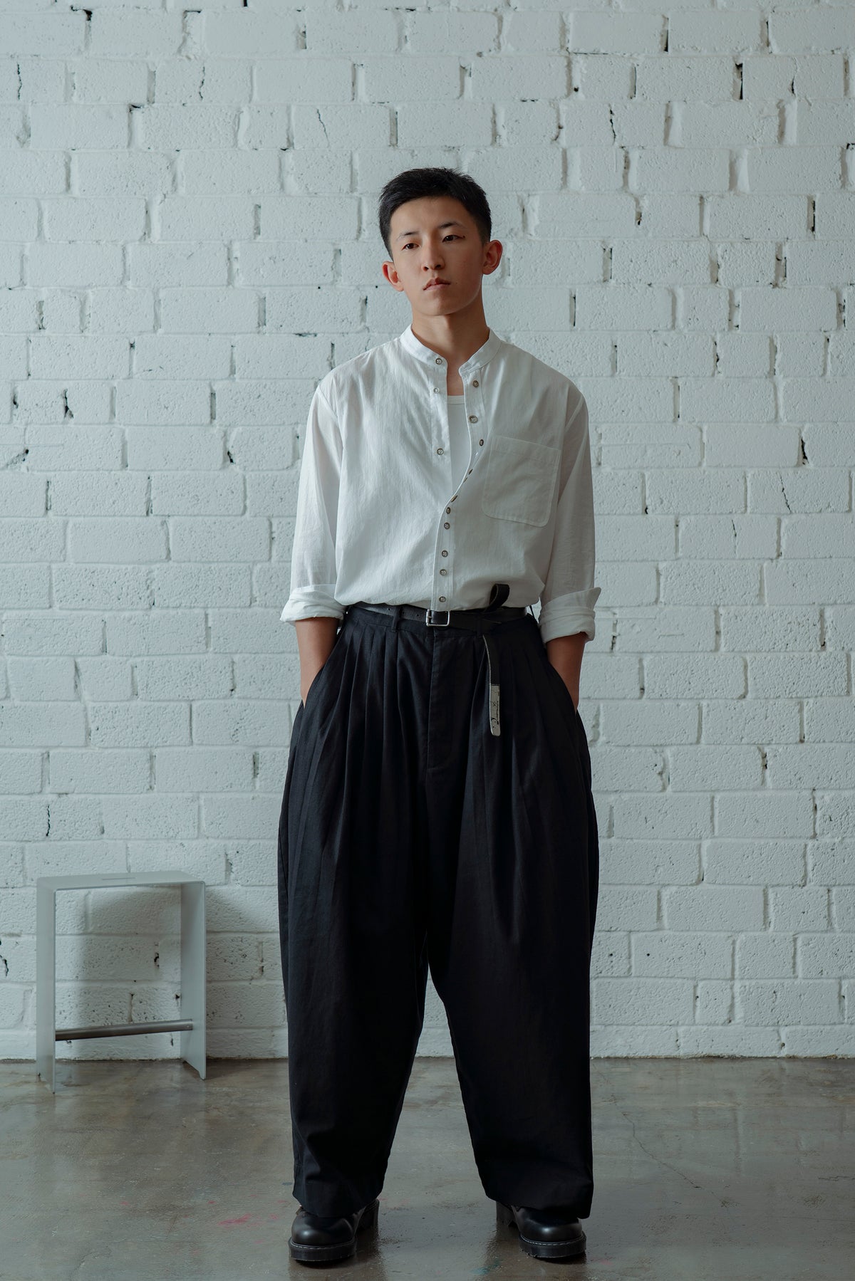 The Pleaty Trousers - Black