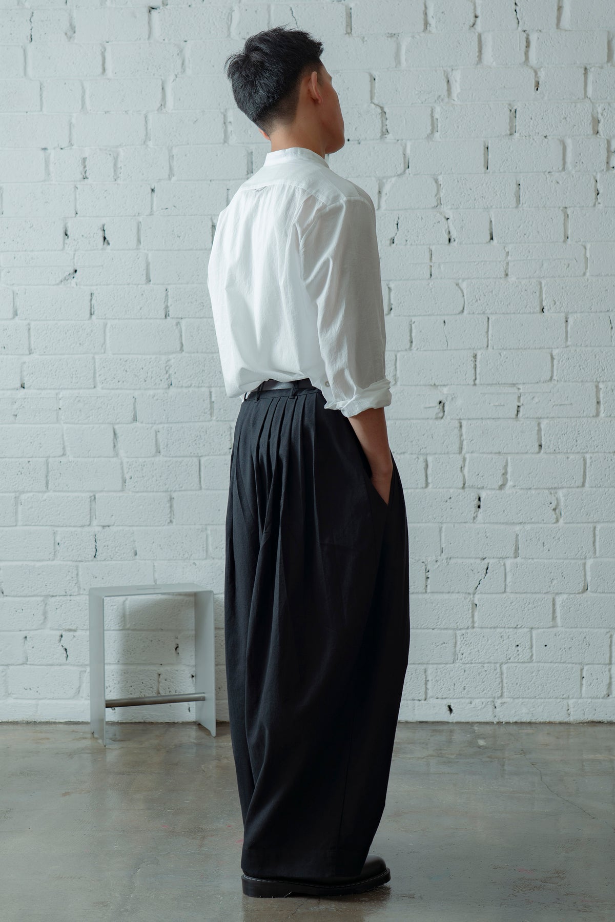 The Pleaty Trousers - Black
