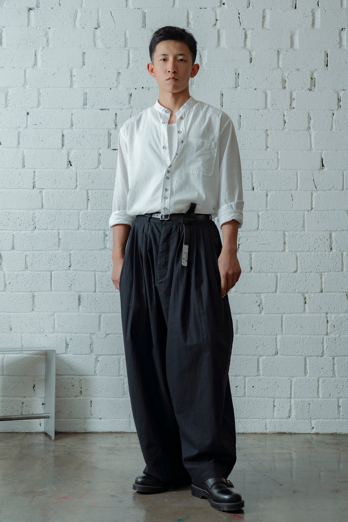 The Pleaty Trousers - Black
