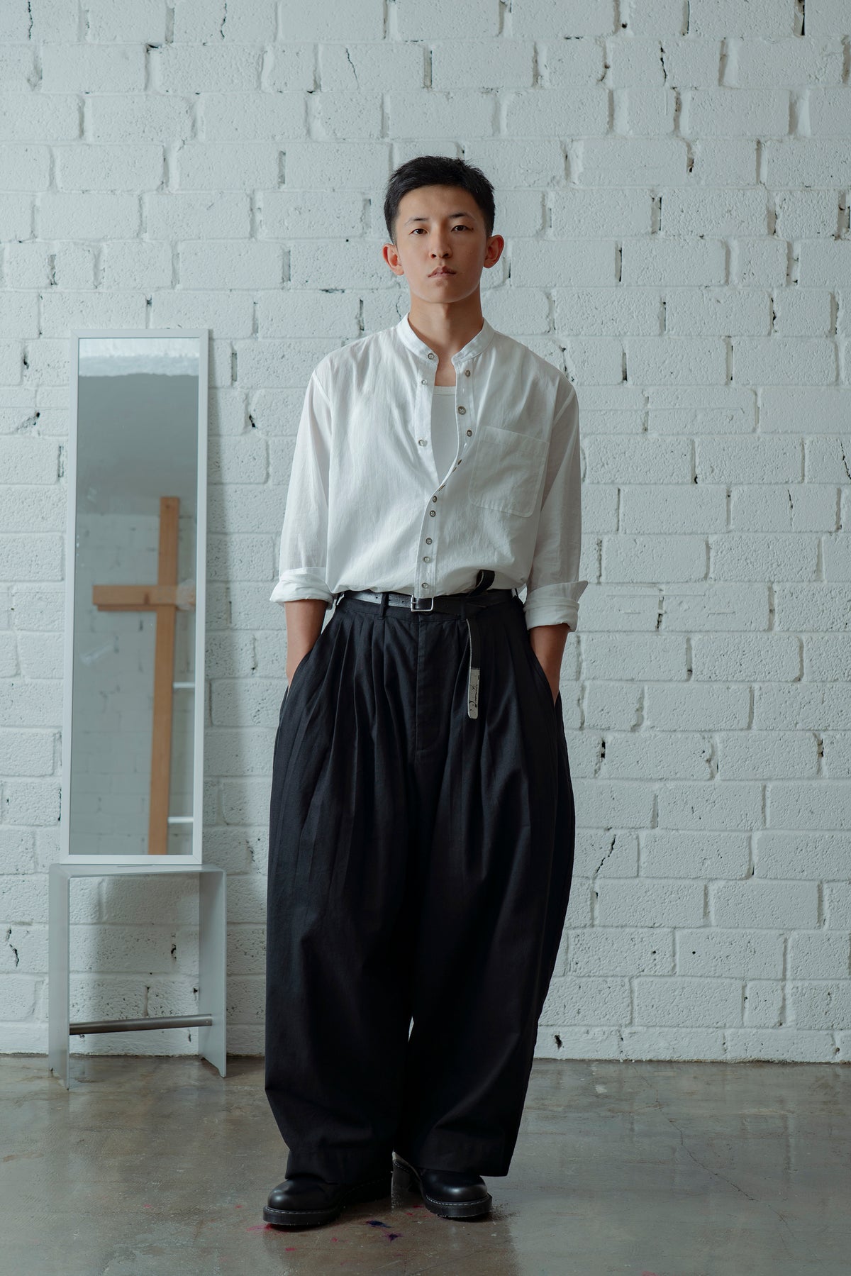 The Pleaty Trousers - Black