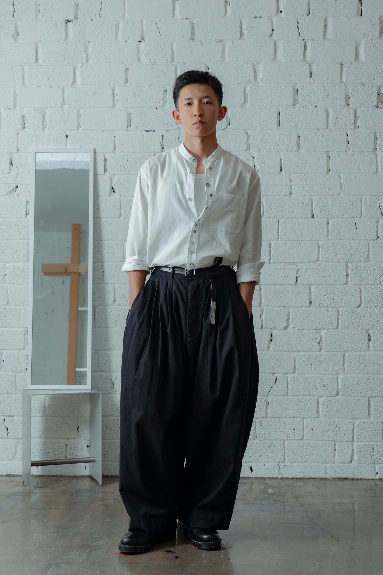 The Pleaty Trousers - Black