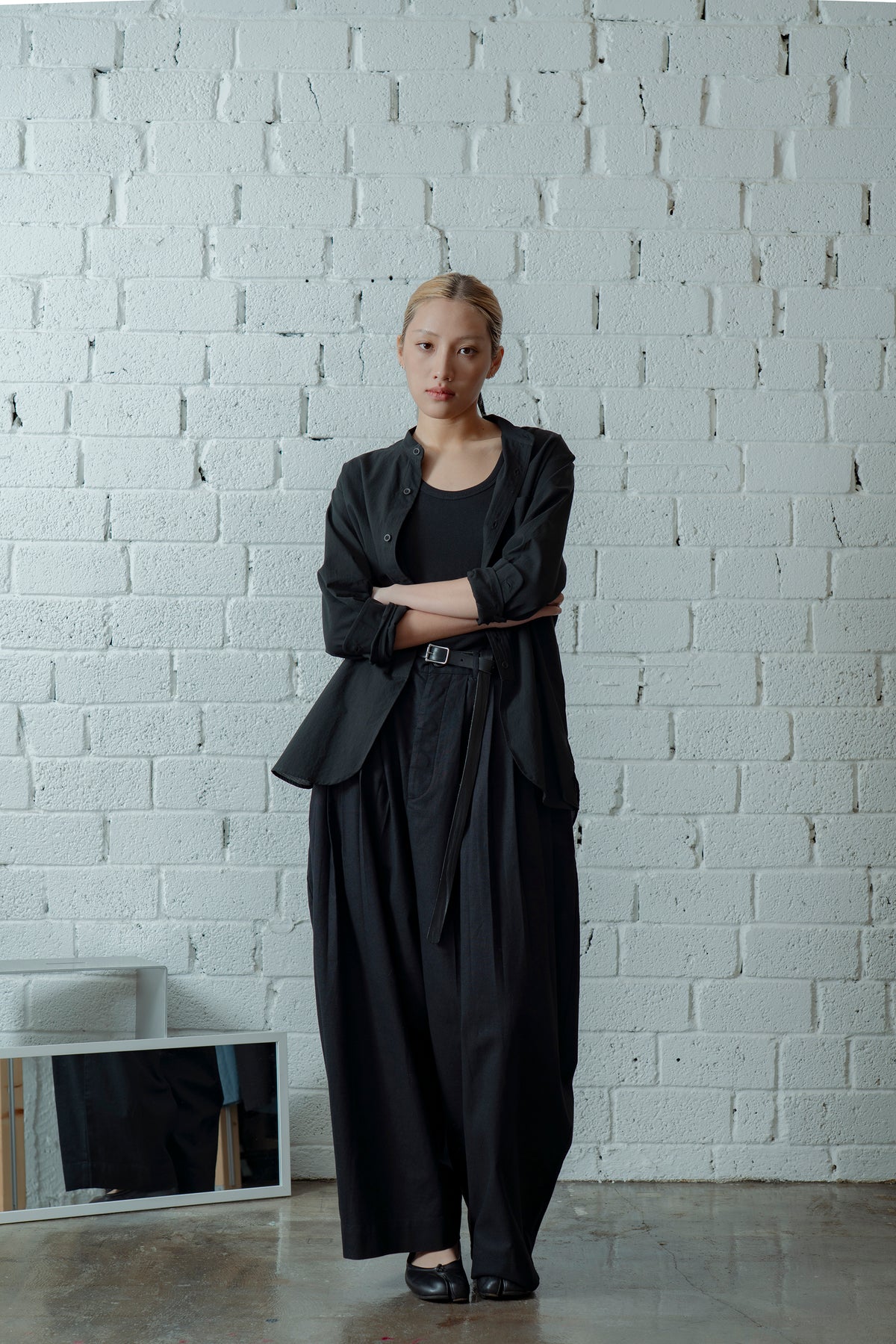 The Pleaty Trousers - Black
