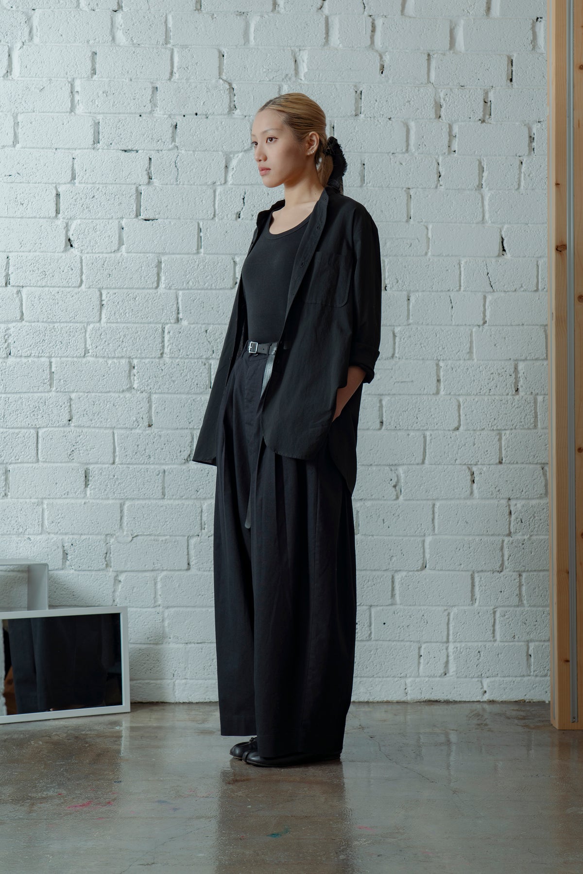 The Pleaty Trousers - Black
