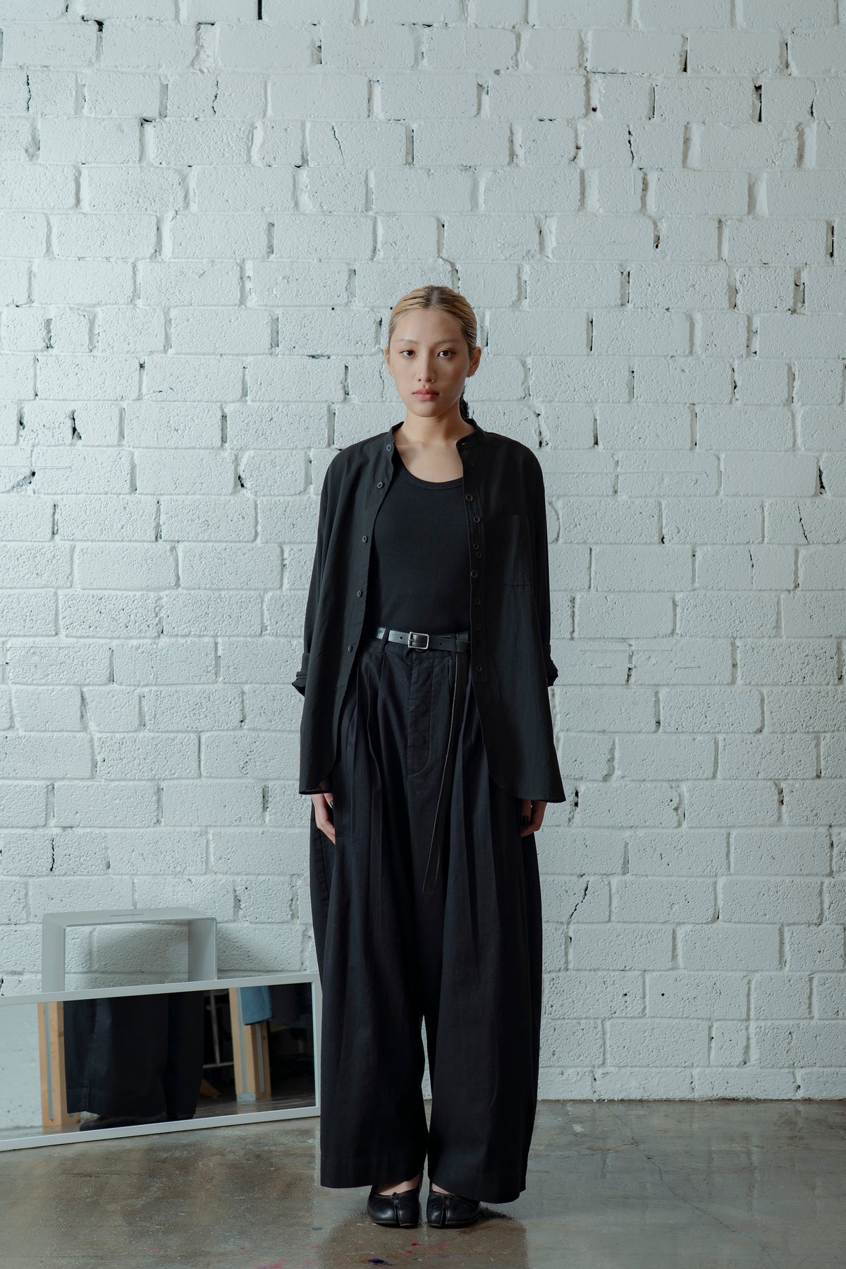 The Pleaty Trousers - Black