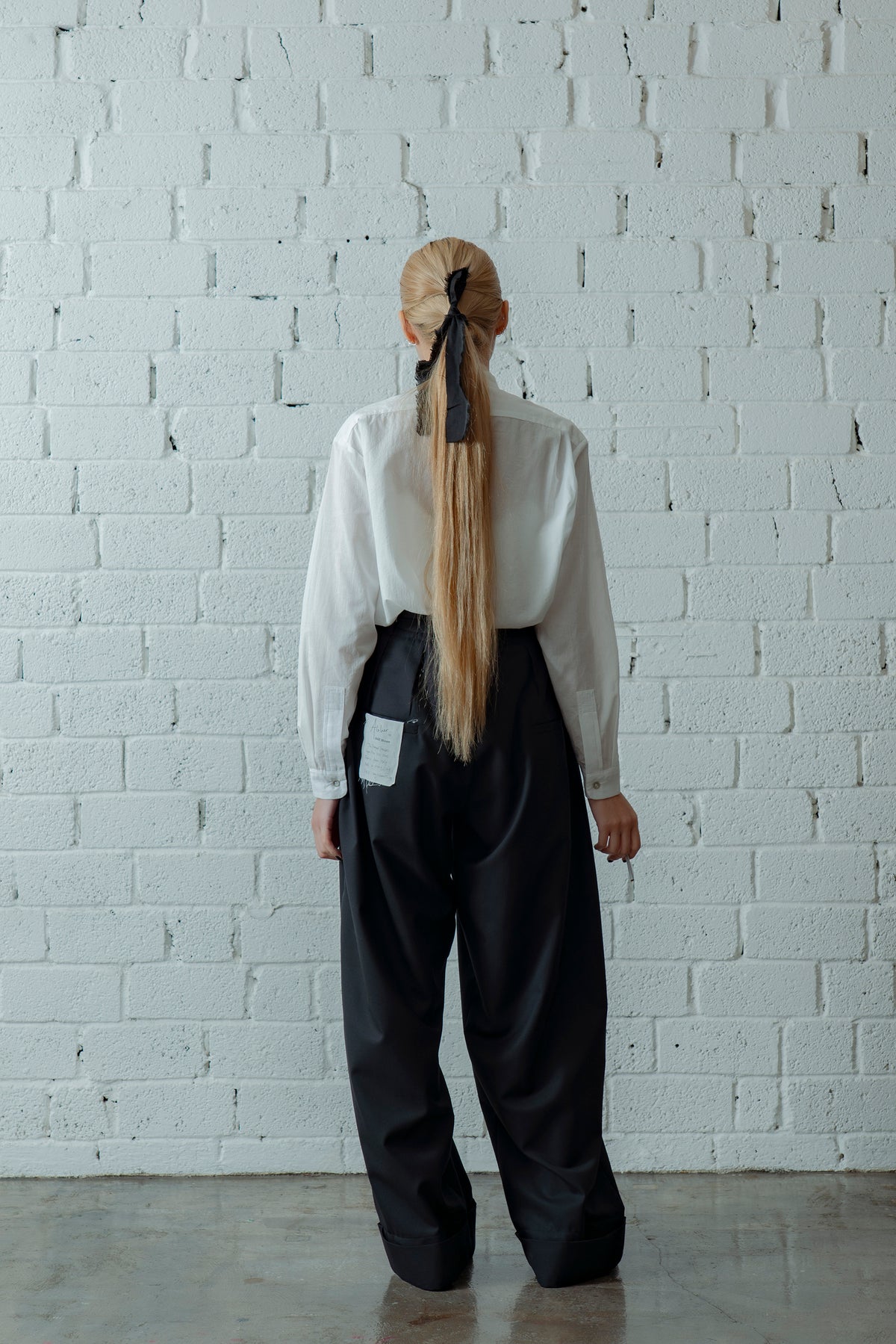 The Frayed Trousers - Black