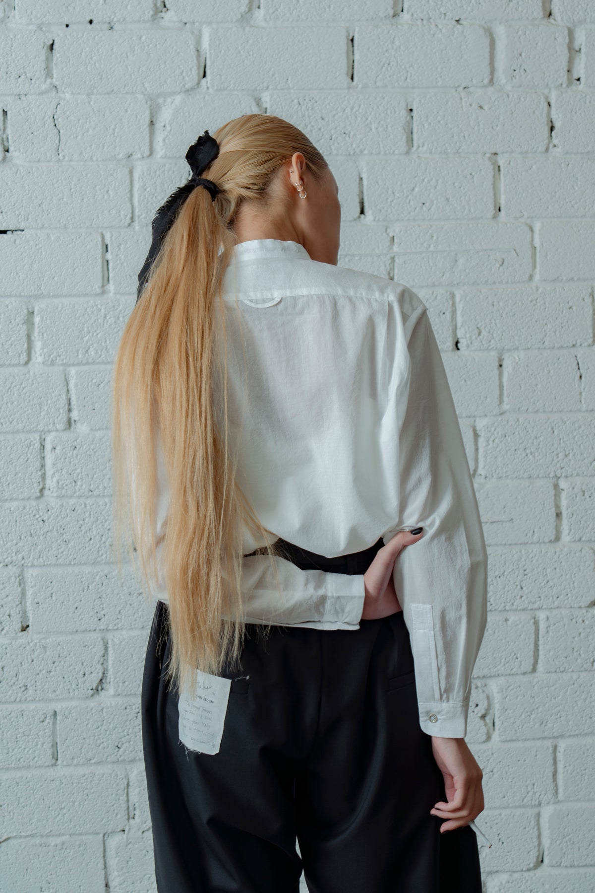 The Frayed Trousers - Black