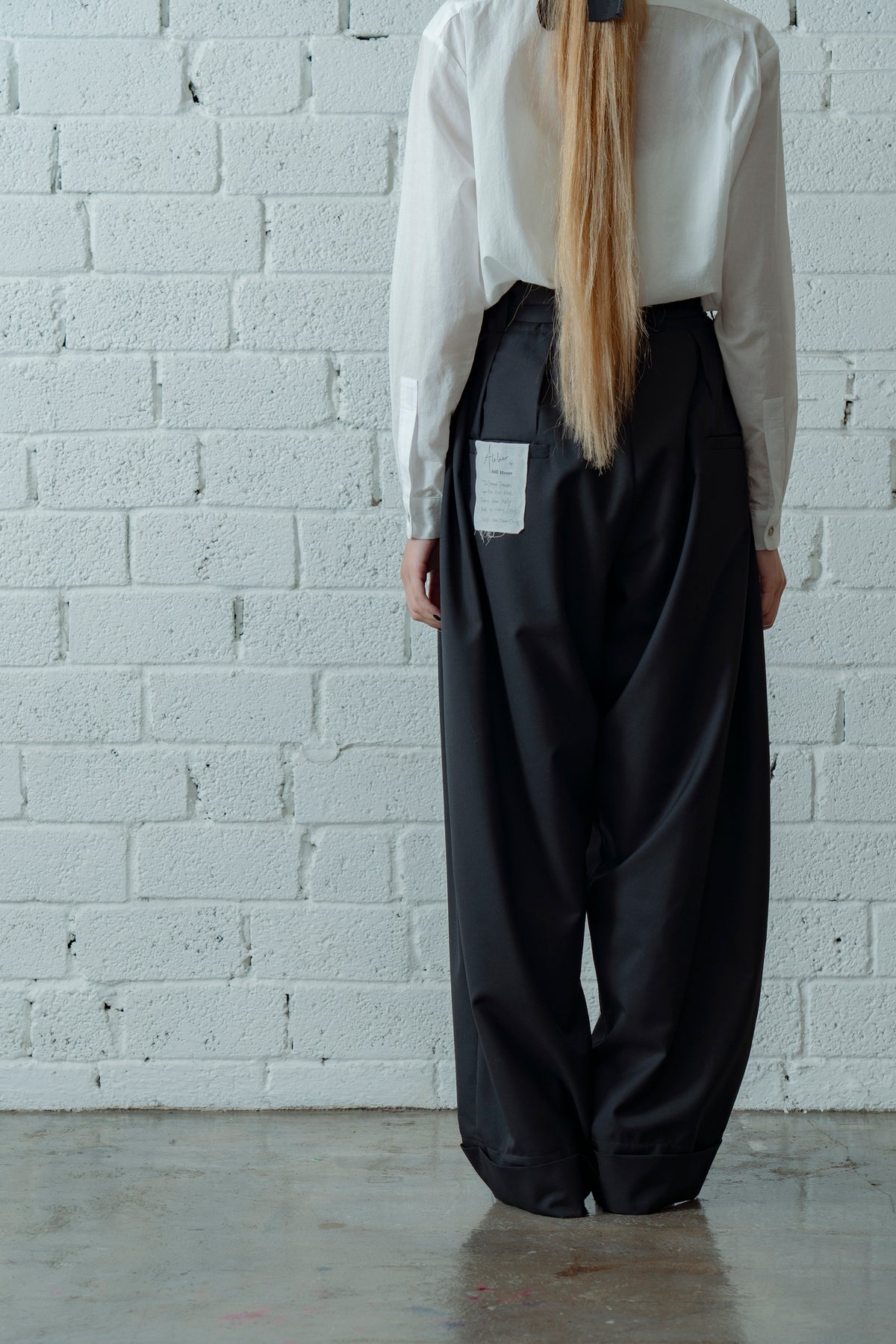 The Frayed Trousers - Black