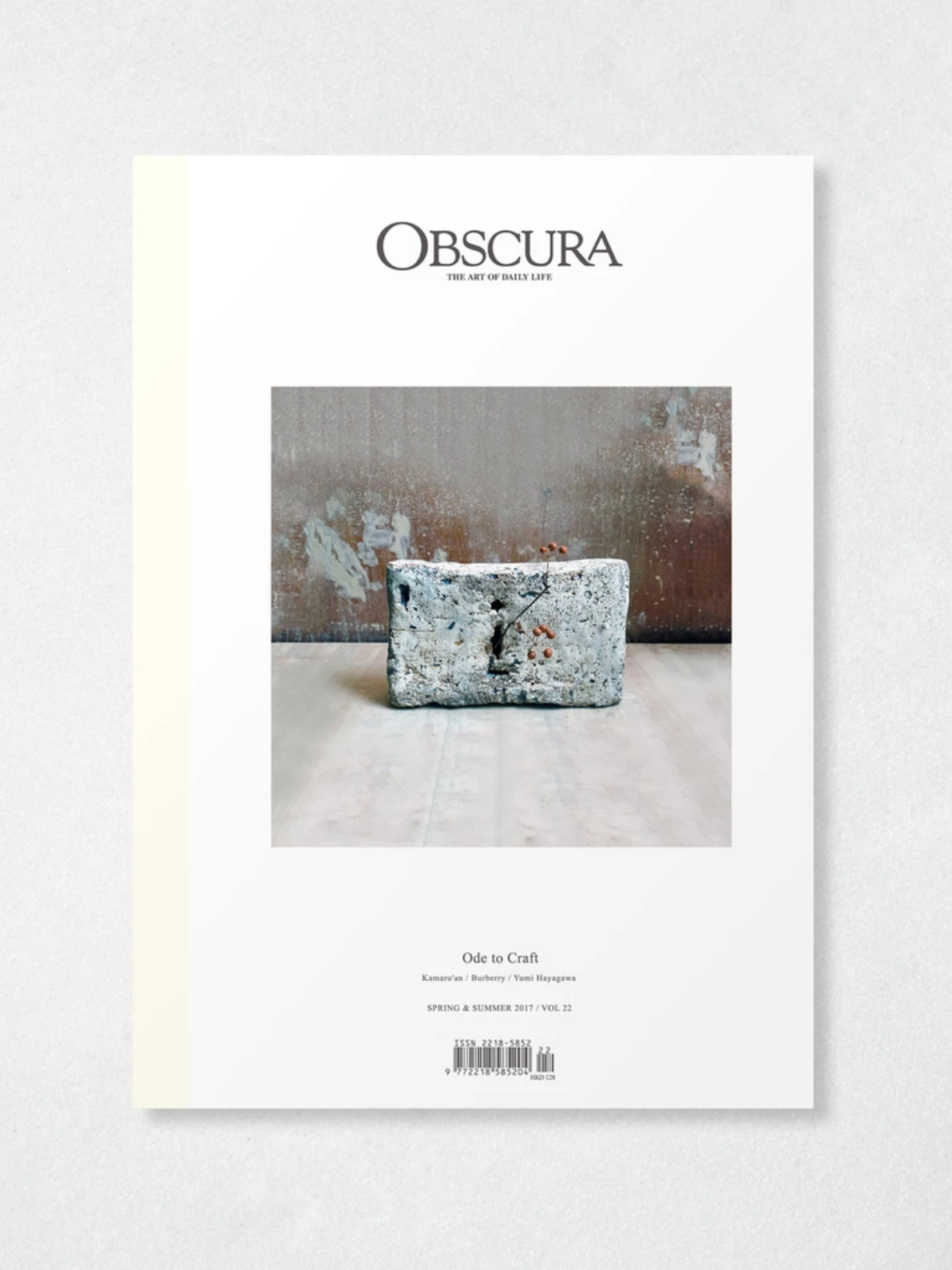 Obscura Magazine Vol 22: Spring & Summer 2017