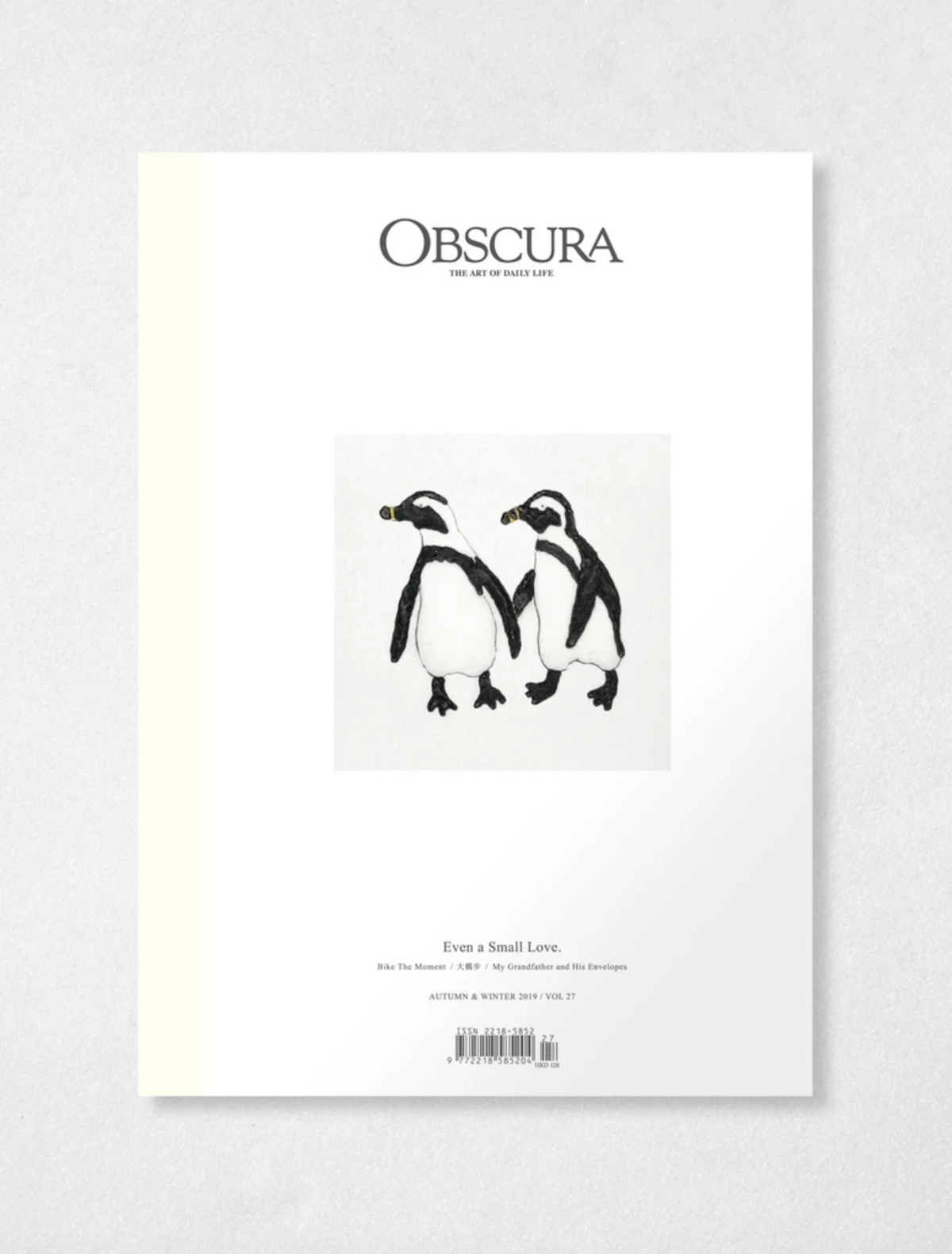Obscura Magazine Vol 27: Autumn &amp; Winter 2019