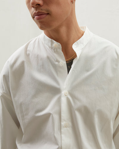 The Standing Collar Shirt - White