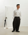The Henry Neck Shirt - White