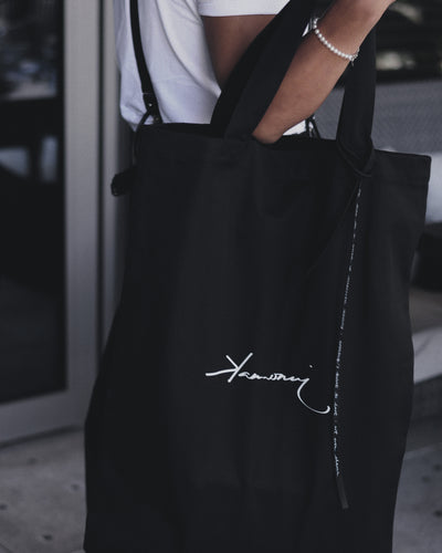 Logo Tote - Black