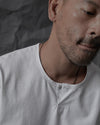 "the lifter" henley - white