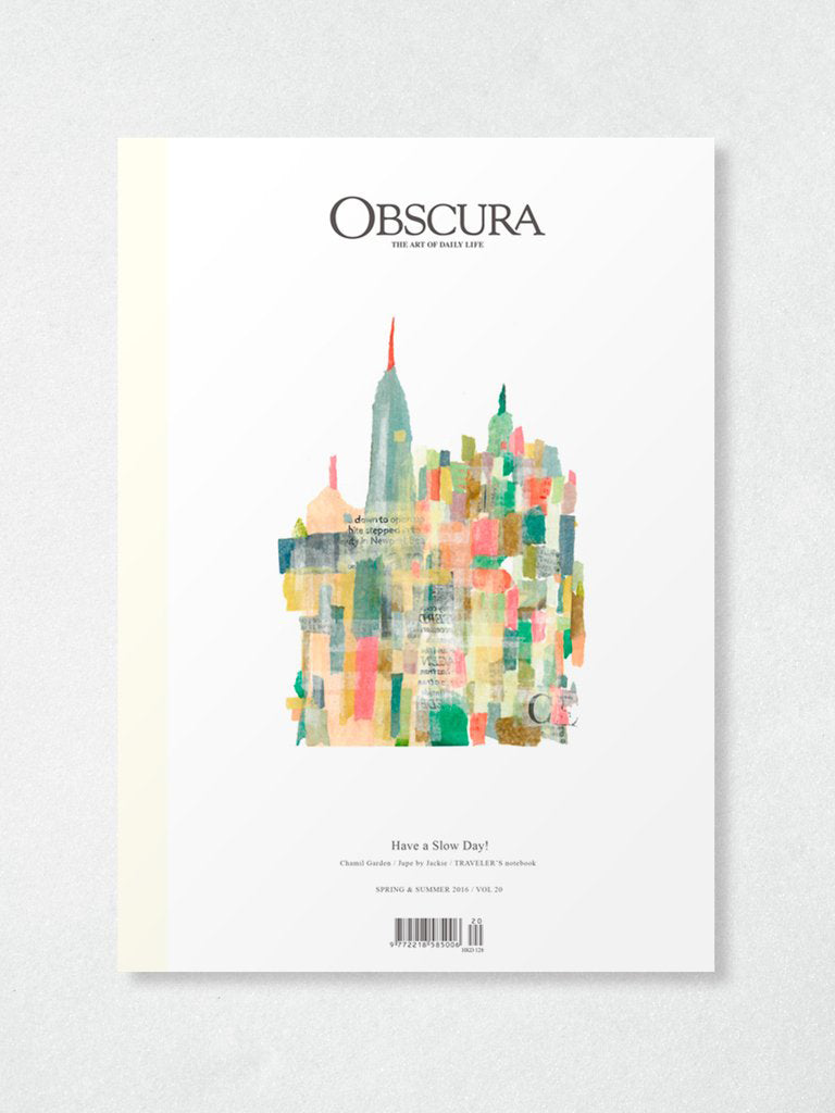 Obscura Magazine Vol 20 : Spring &amp; Summer 2016